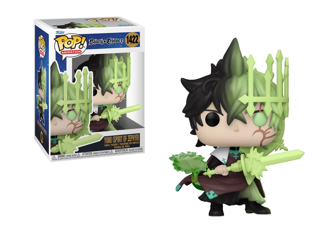 Funko Black Clover Yuno (Spirit of Zephyr) #1422