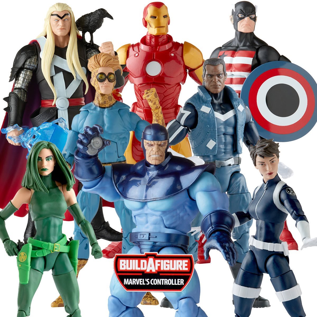 Marvel Legends Avengers Comic Controller Series BAF Bundle – Collector ...