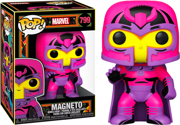 Funko Marvel Magneto Black Light Target Exclusive #799