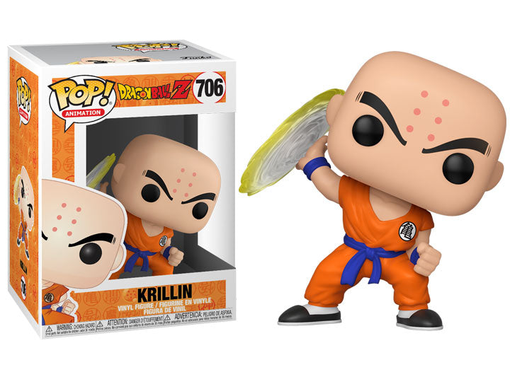 Funko Dragon Ball Z Krillin w/Destructo Disc #706