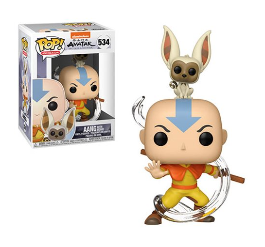 Funko Avatar: The Last Airbender Aang with Momo #534