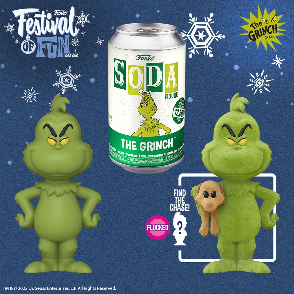 Funko Soda The Grinch 12.5K PC w/Chance at Chase