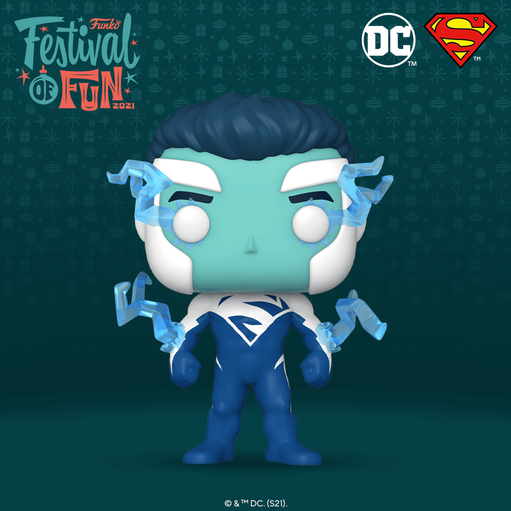 Funko DC Superman Festival of Fun 2021 Shared Sticker #419