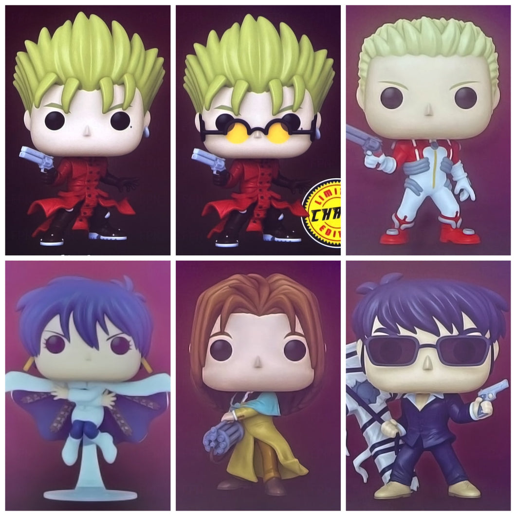 Funko Trigun Bundle With Chase!