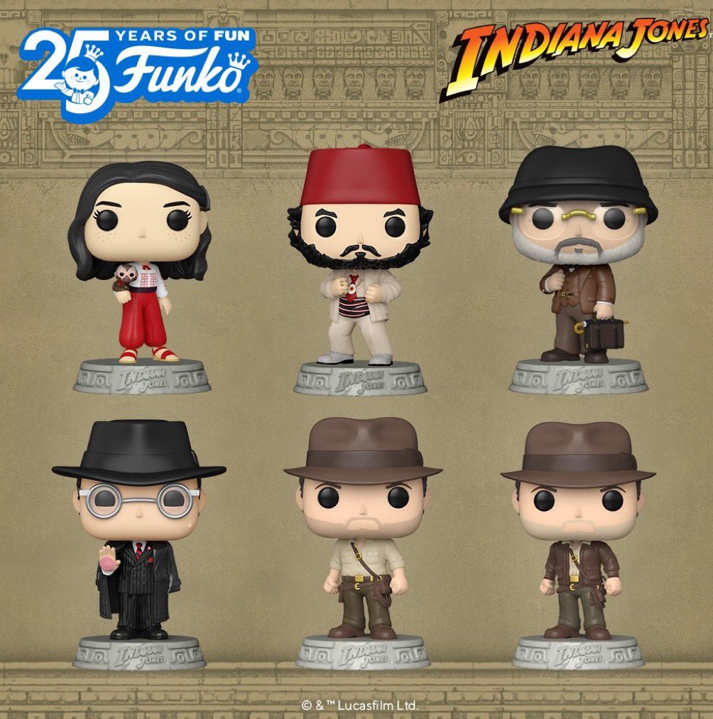 Funko Indiana Jones Funko Bundle!