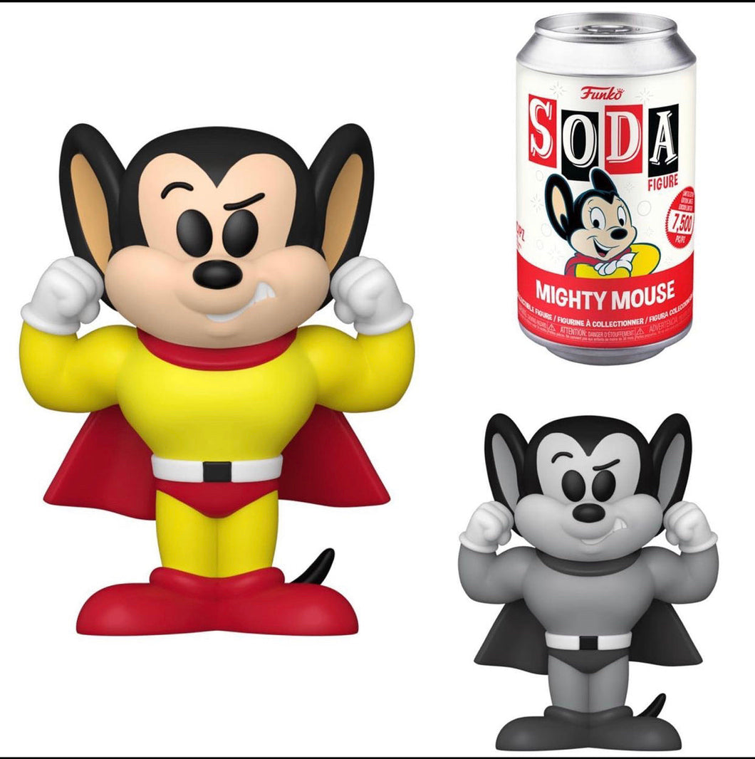 Funko Soda Pop Mighty Mouse w/Chance at Chase 7.5K PC