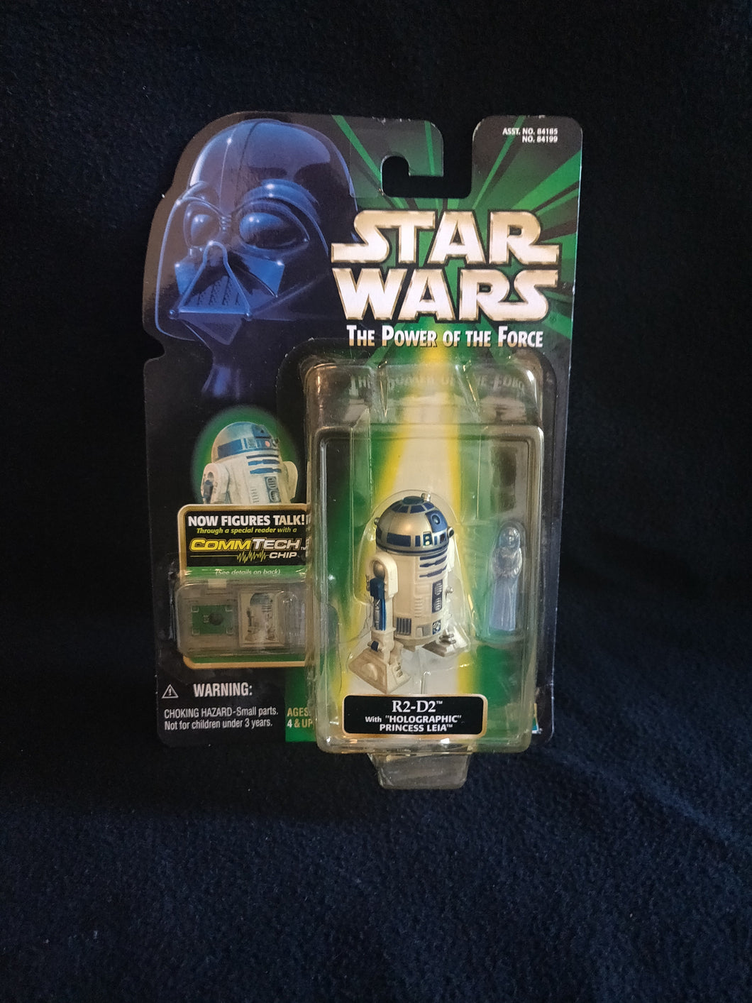 Star Wars POTF 1999 R2-D2 with Holographic Leia Kenner