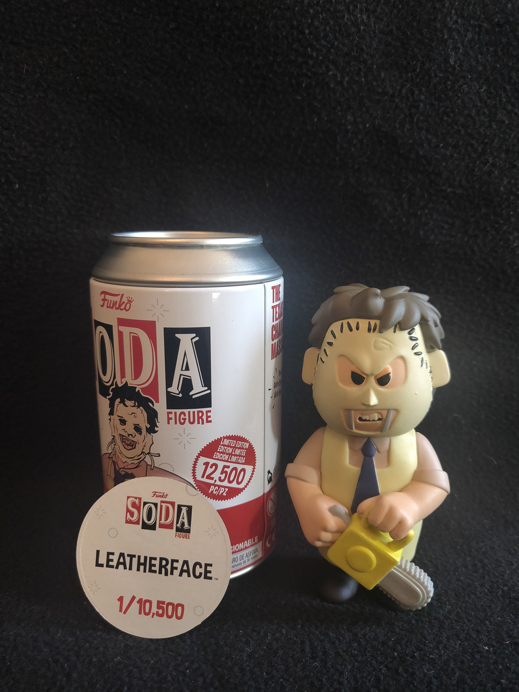 Funko Soda Pop Leatherface 12.5K PC - COMMON ONLY