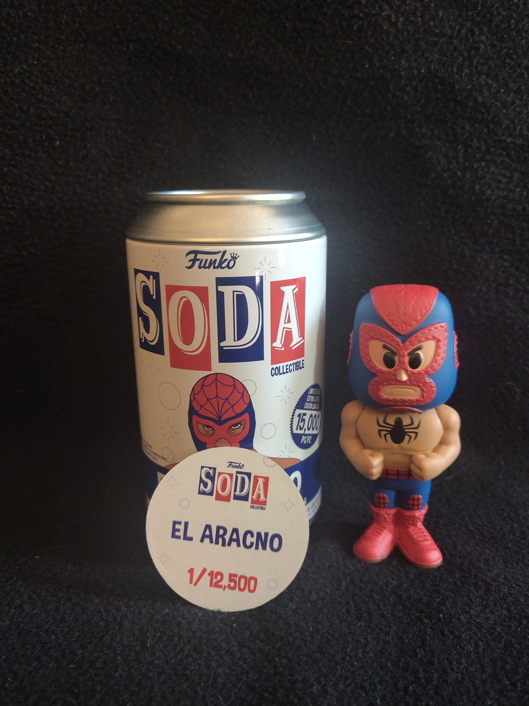 Funko Soda Pop El Aracno 14.99K PC - COMMON ONLY