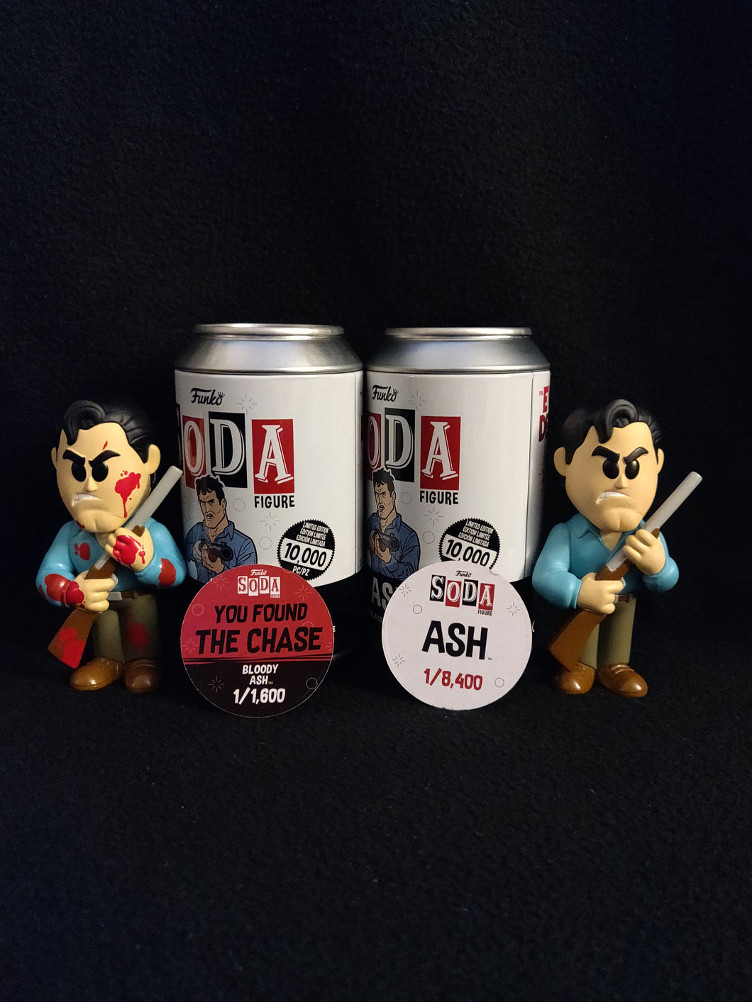 Funko Soda Pop Ash vs Evil Dead 10K PC - CHASE/COMMON BUNDLE