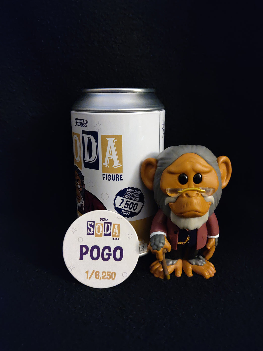 Funko Soda Pop Umbrella Academy: Pogo 7.5K PC - COMMON ONLY