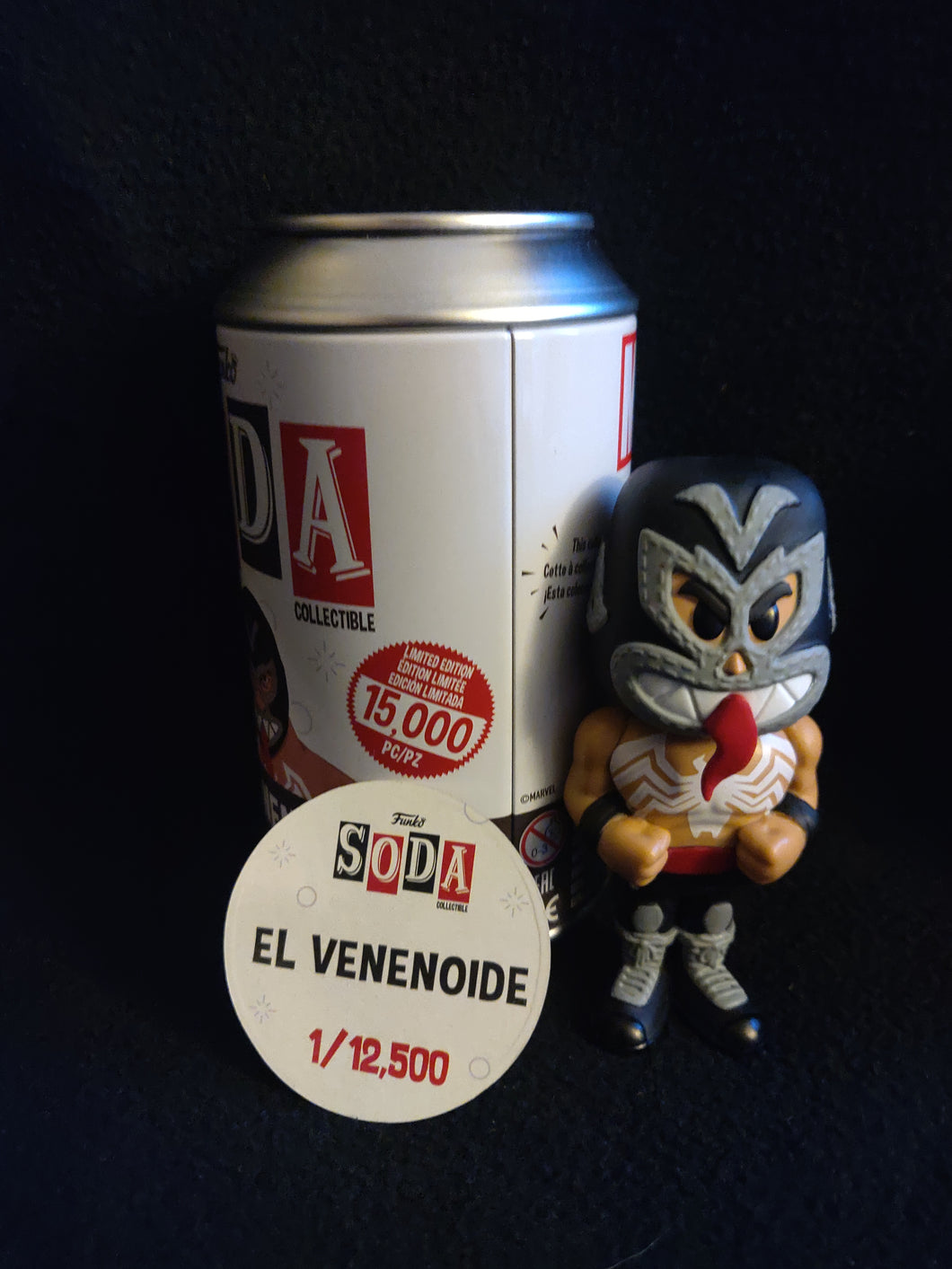 Funko Soda Pop Marvel El Venenoide 15K PC - COMMON ONLY