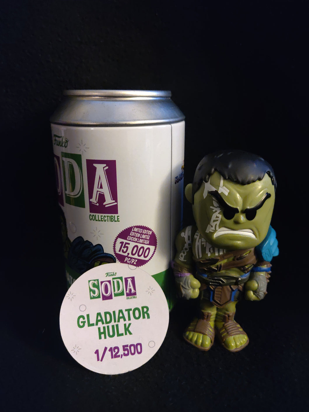 Funko Soda Pop Marvel Gladiator Hulk 14.99K PC - COMMON ONLY