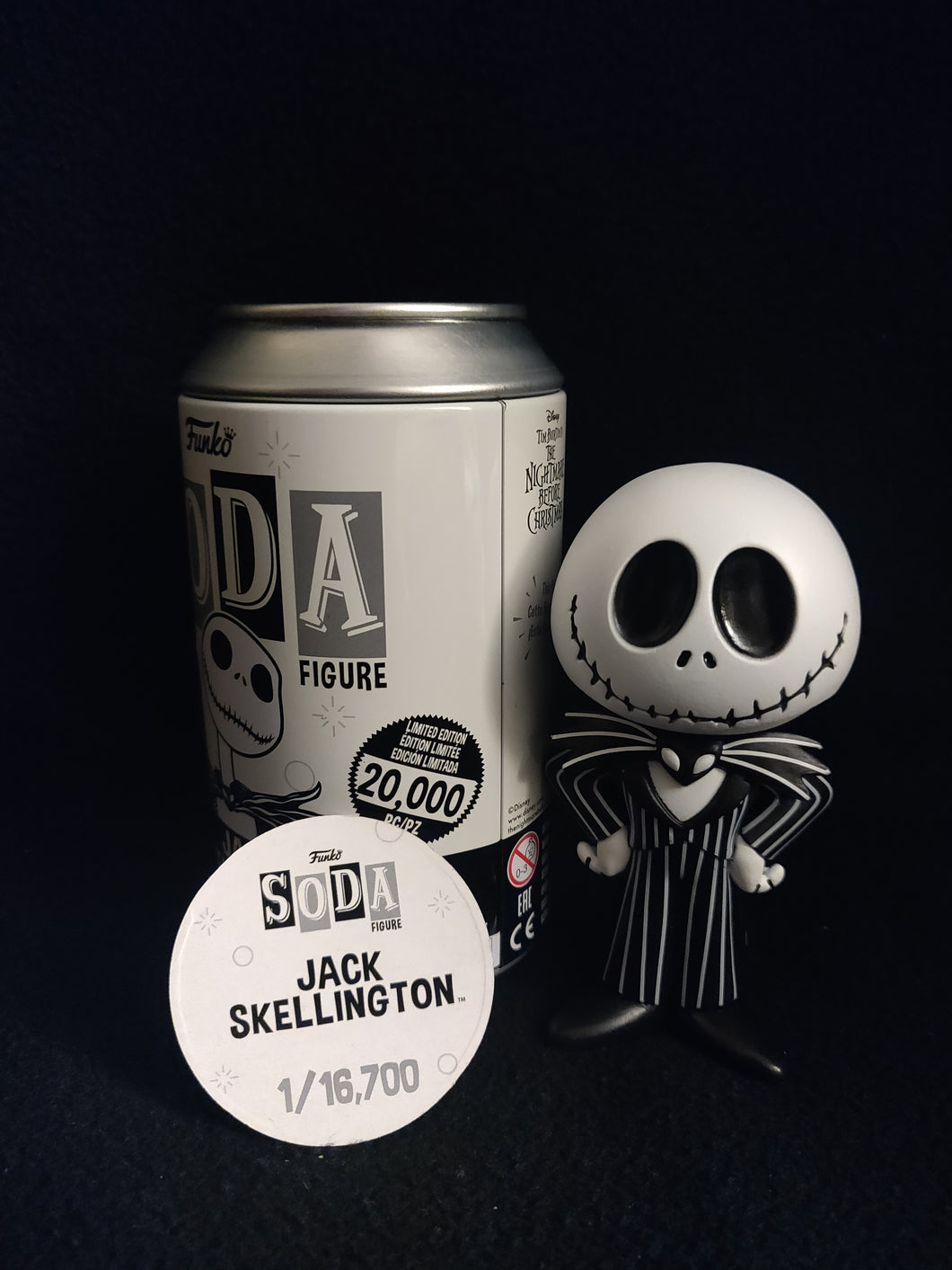 Funko Soda Pop The Nightmare Before Christmas: Jack Skellington 20K PC - COMMON ONLY