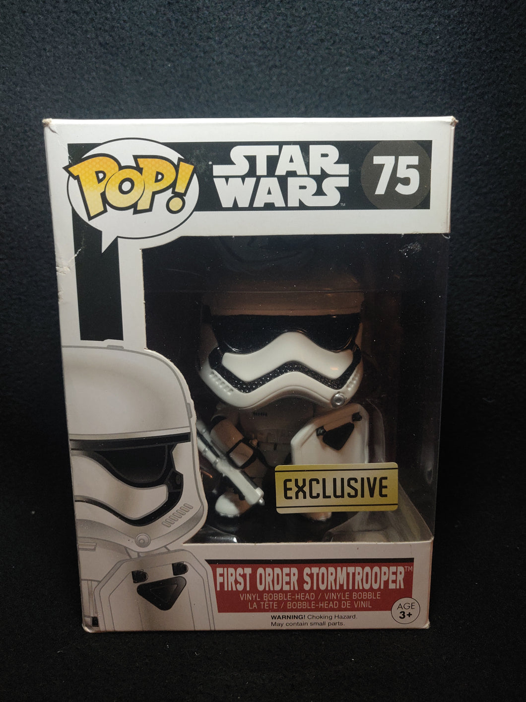 Funko Star Wars First Order Stormtrooper w/Riot Gear Walgreens Exclusive #75