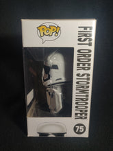 Load image into Gallery viewer, Funko Star Wars First Order Stormtrooper w/Riot Gear Walgreens Exclusive #75
