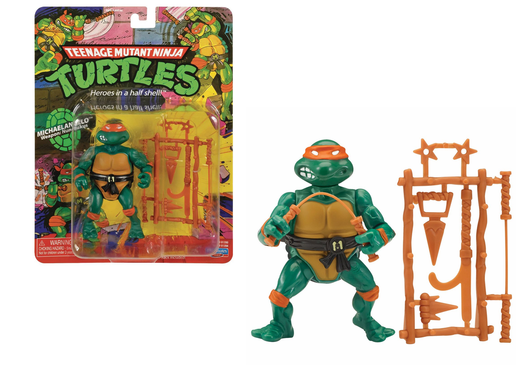 Teenage Mutant Ninja Turtles Classic Michelangelo Action Figure