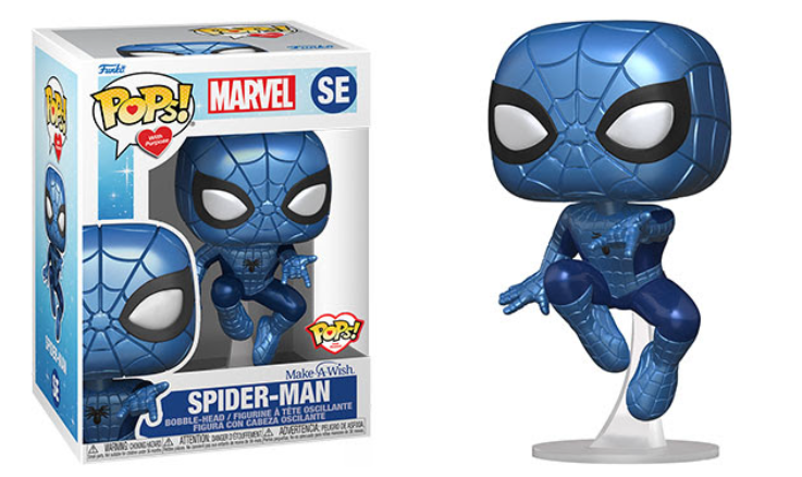 Funko Make-A-Wish Spider-Man Metallic