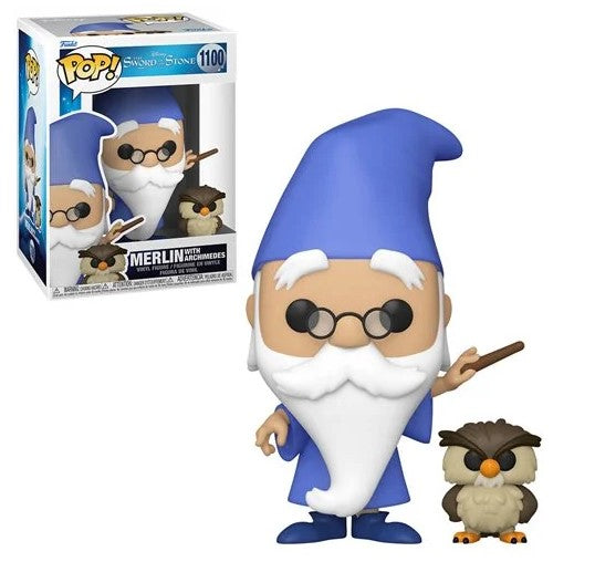 Funko The Sword in the Stone: Merlin with Archimedes #1100