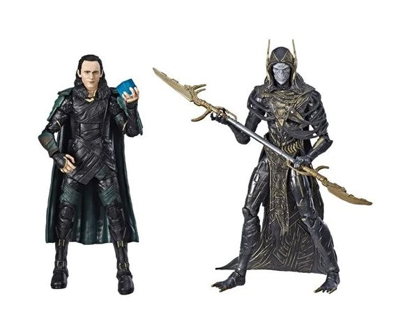 Marvel Legends 80th Anniversary Loki vs. Corvus Glaive