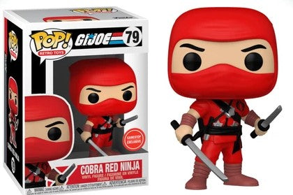 Funko G.I. Joe Cobra Red Ninja GameStop Exclusive #79