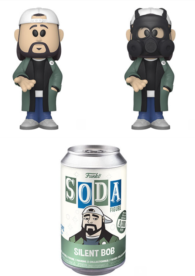 Funko Soda Pop Jay & Silent Bob: Silent Bob w/Chance at Chase 8K PC