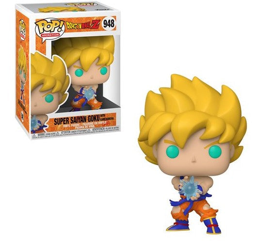 Funko Dragon Ball Z Super Saiyan Goku with Kamehameha Wave #948