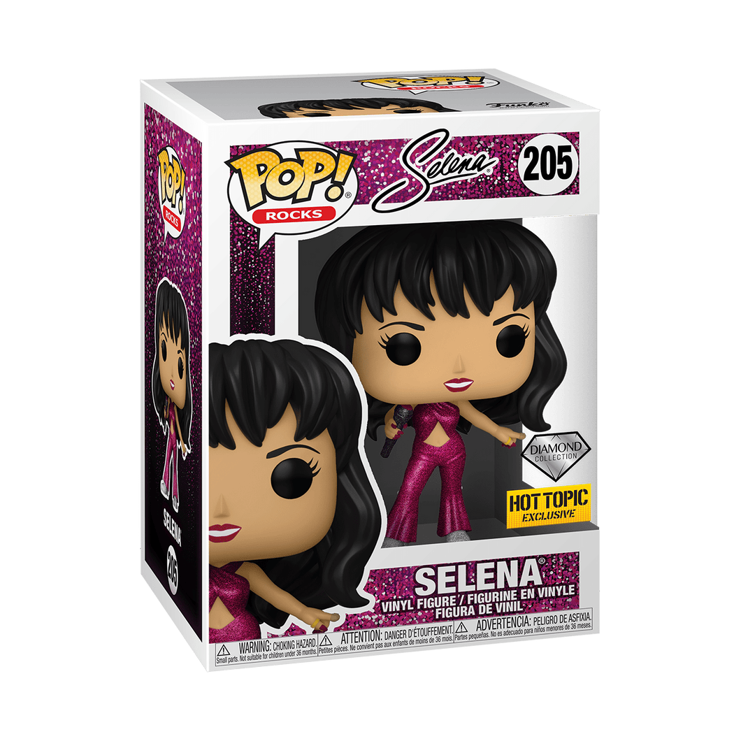 Funko Selena (Diamond Glitter) Hot Topic Exclusive #205