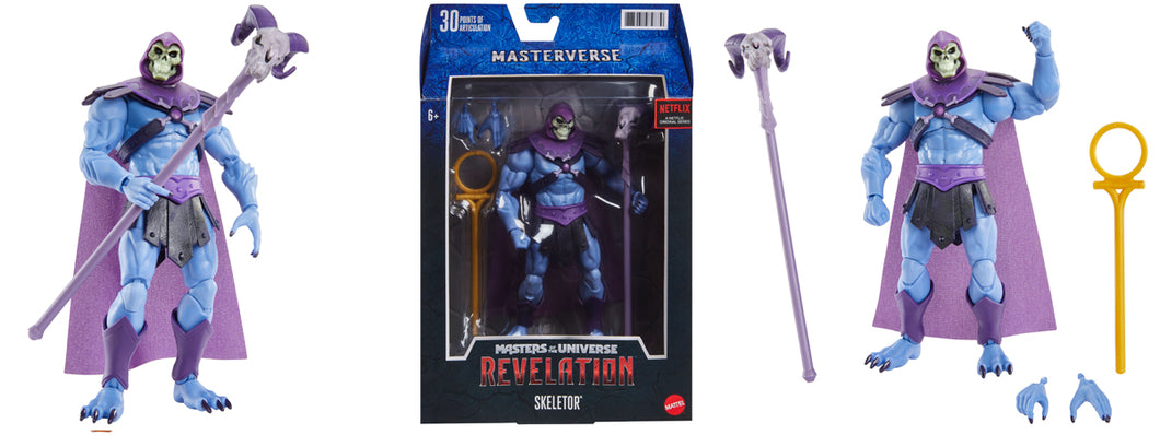 Masters of the Universe Masterverse Revelation Skeletor Classic