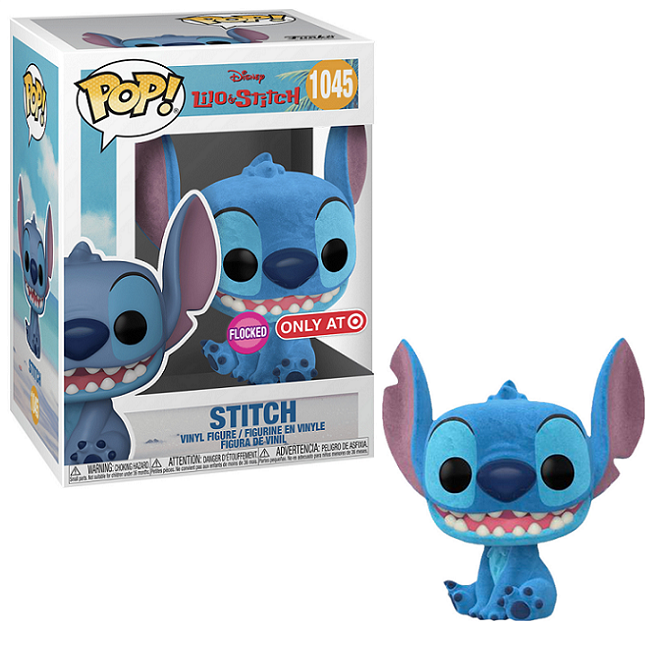 Funko Lilo and Stitch: Stitch Flocked Target Exclusive #1045