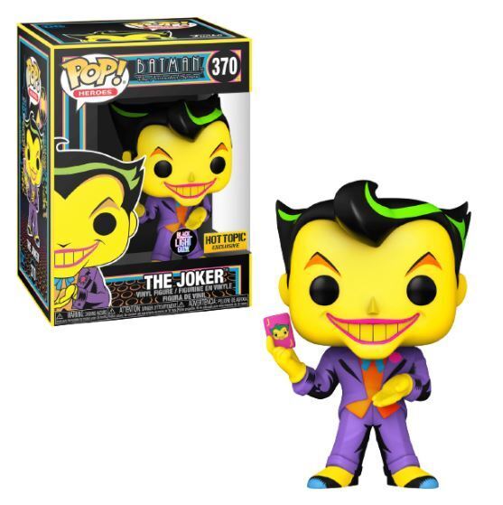 Funko DC Joker Black Light Hot Topic Exclusive #370