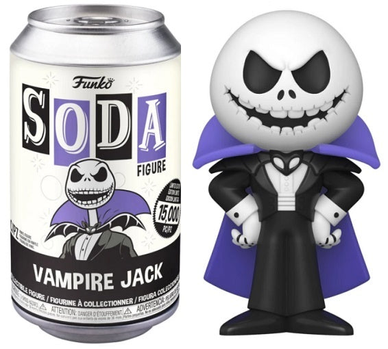 Funko Soda Pop The Nightmare Before Christmas: Vampire Jack 14.99K PC - COMMON ONLY