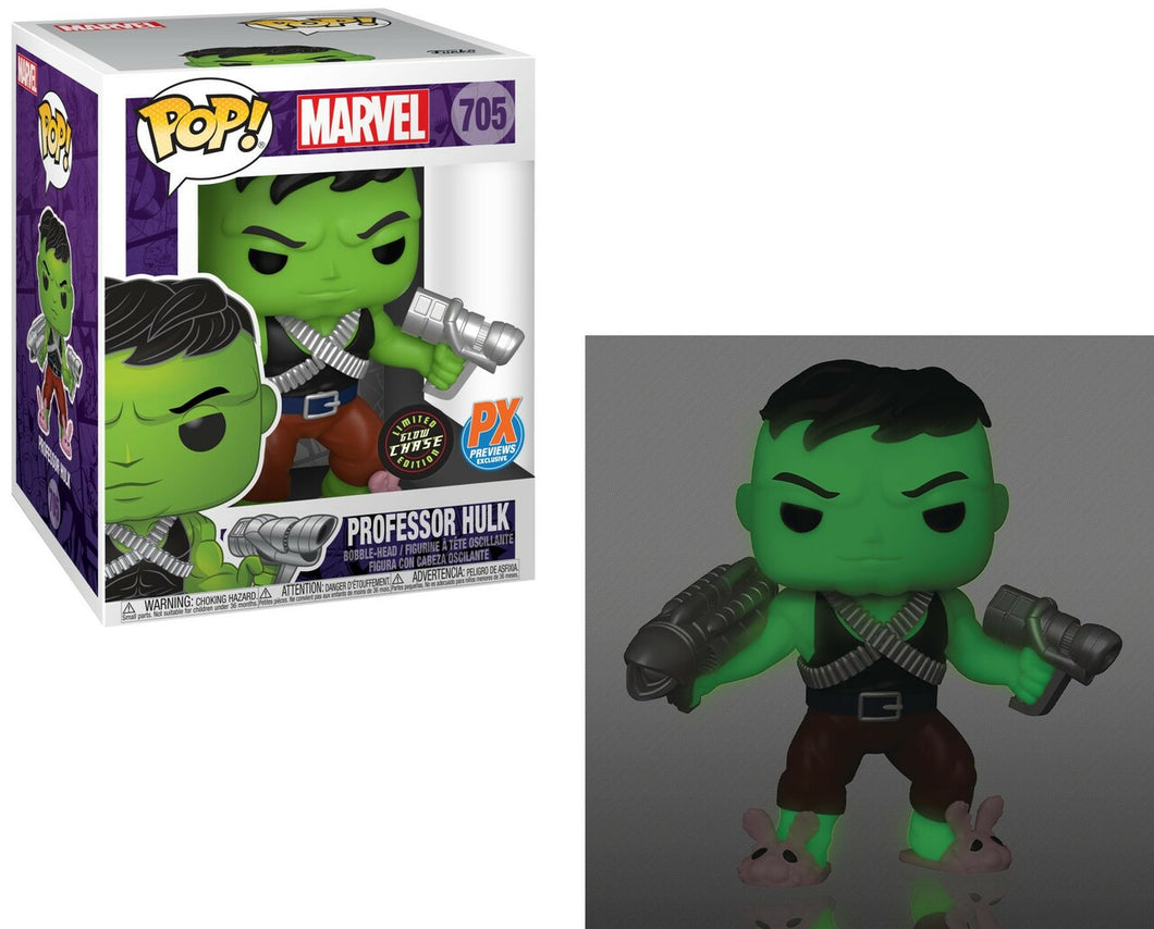 Funko Professor Hulk PX Exclusive #705 Glow In The Dark Chase