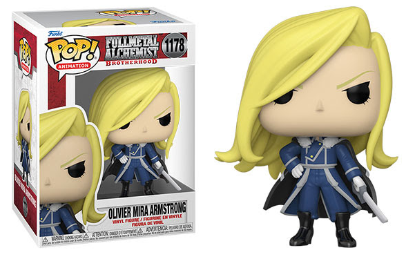 Funko Fullmetal Alchemist Brotherhood Olivier Mira Armstrong w/Sword #1178