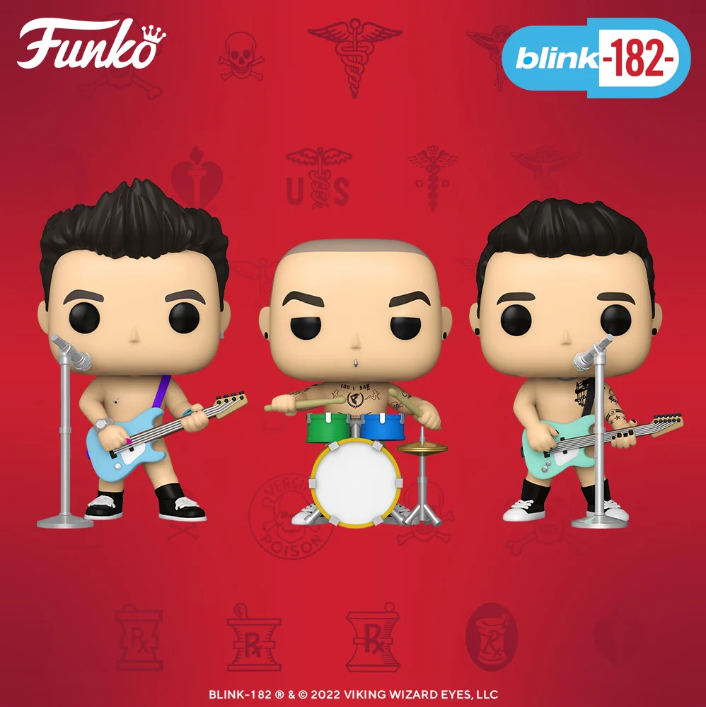 Funko Rocks Blink 182 3 Pack