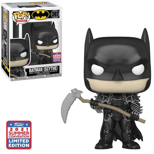 Funko DC Batman w/Scythe FunKon 2021 Shared Sticker #397