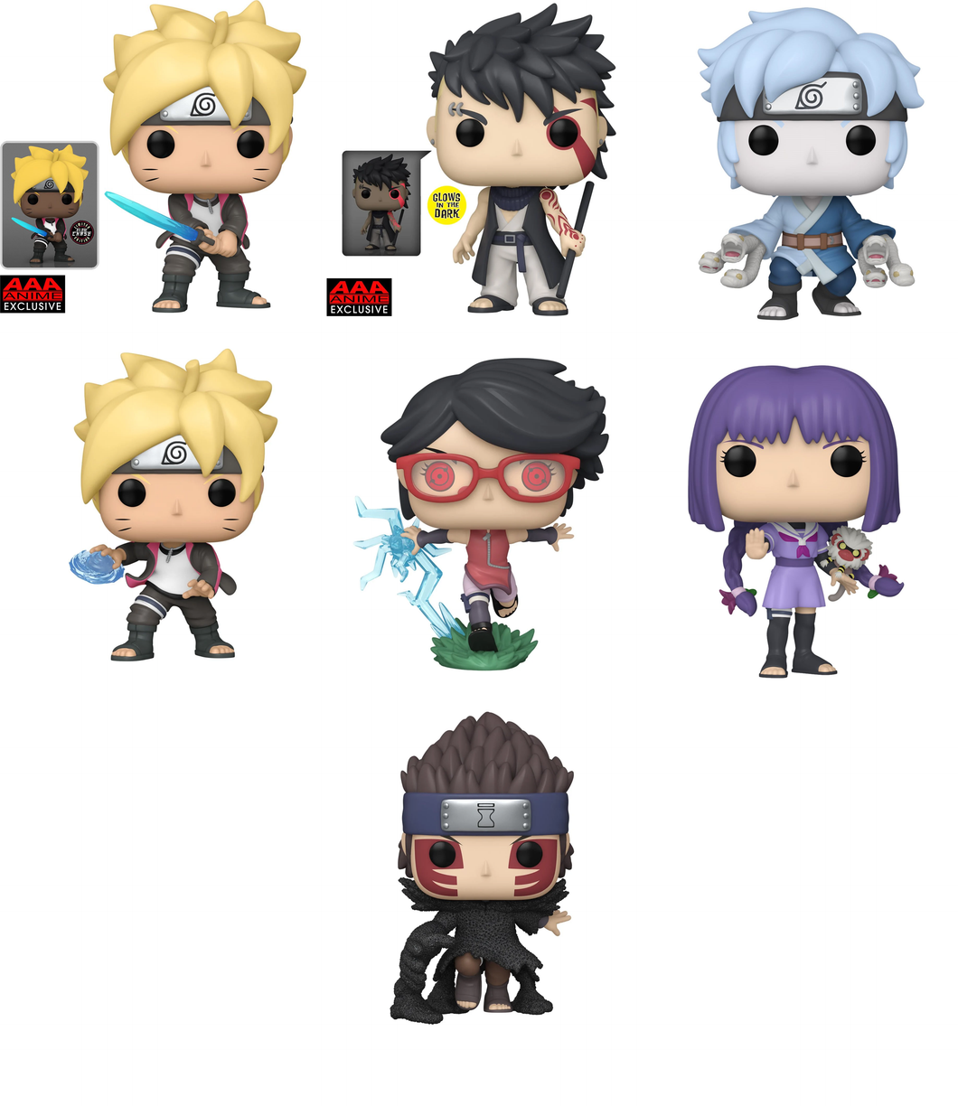 Funko Boruto: Naruto Next Generations Bundle! With Chase!