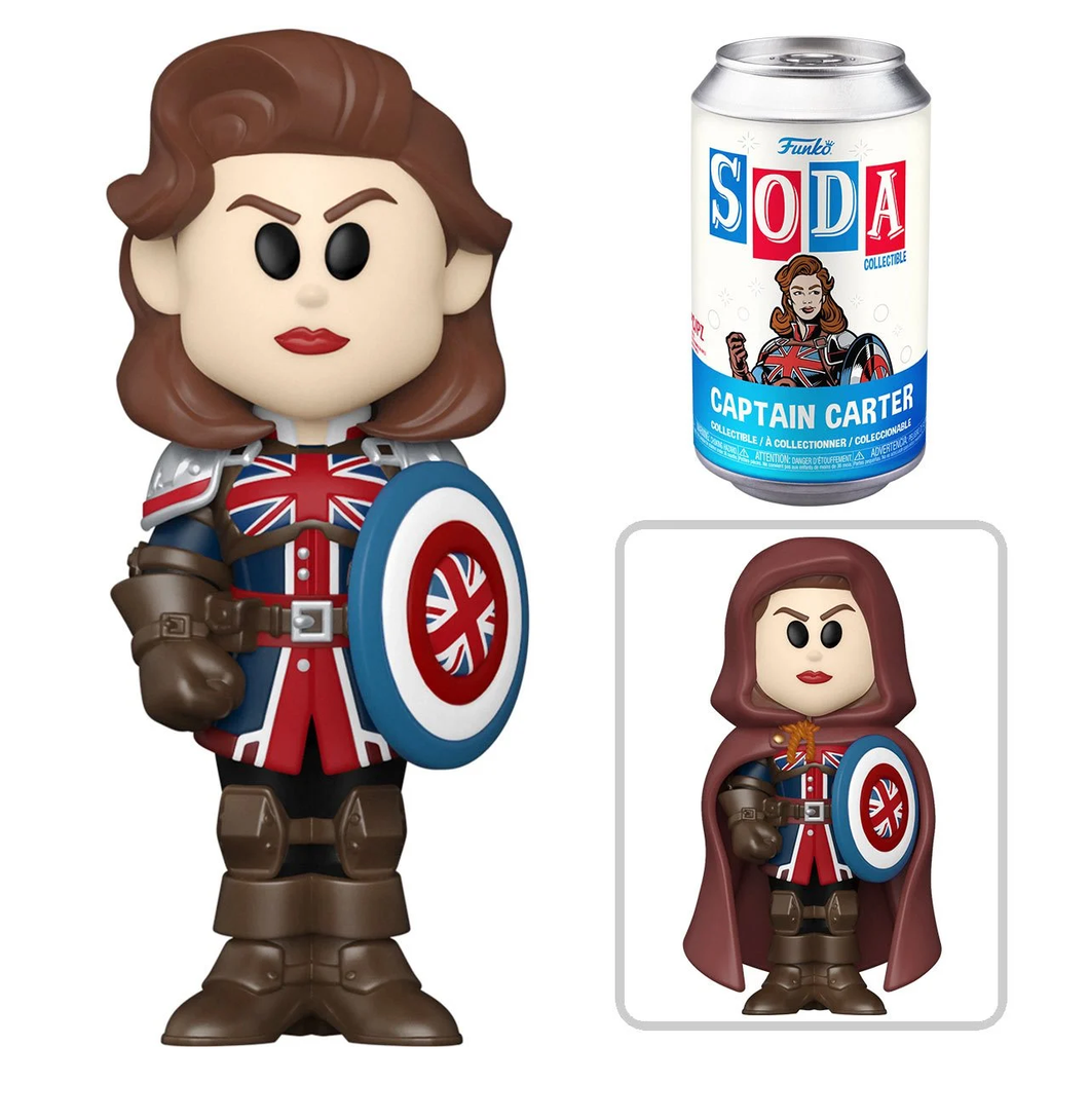 Funko Soda Marvel's What If Captain Carter w/Chance at Chase