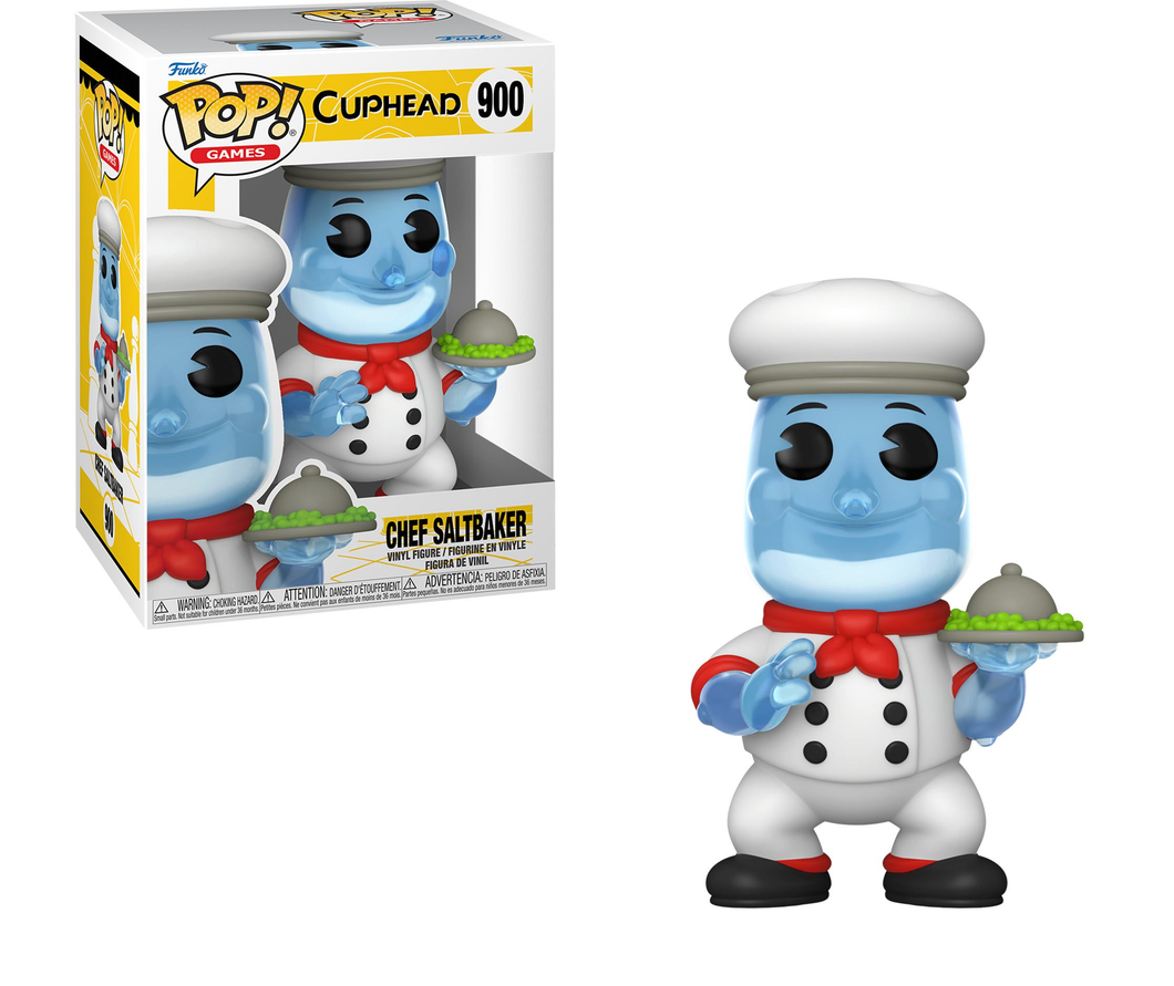 Funko Cuphead Chef Saltbaker #900 - COMMON