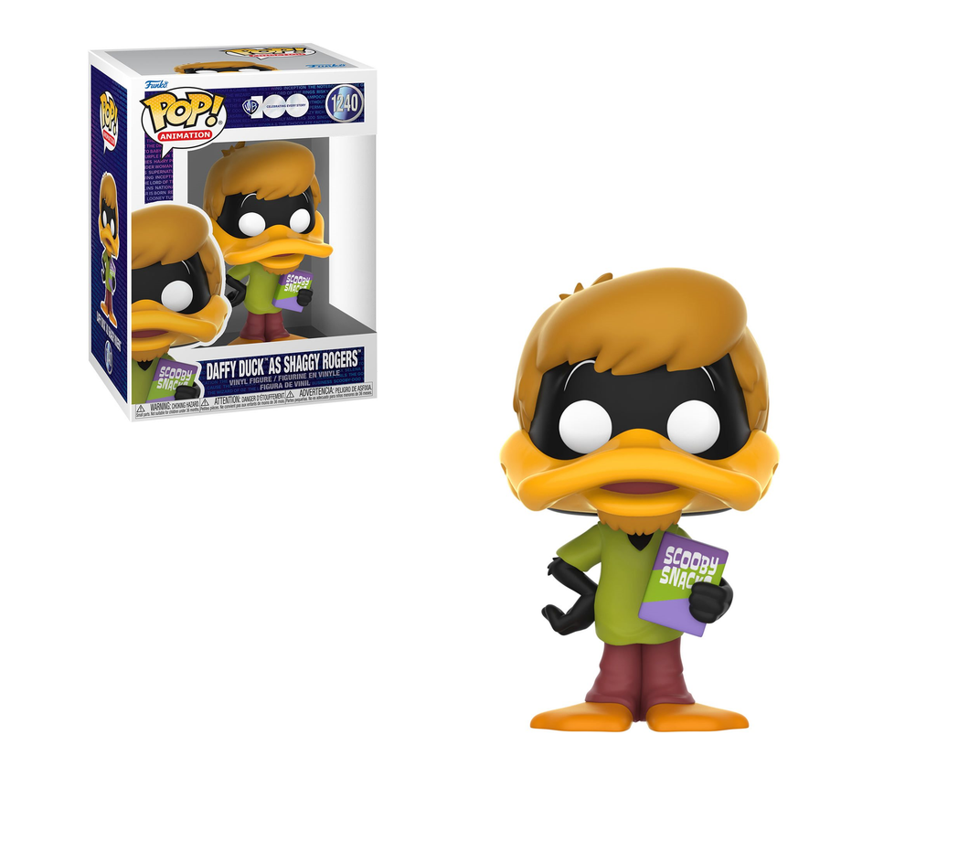 Funko Wb 100th Anniversary Looney Tunes X Scooby Doo Daffy As Shaggy Collector Bros Garage