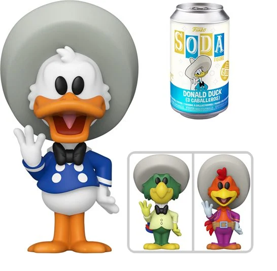 Funko Soda Pop Donald Duck- 3 Caballeros w/Chance at Chase 15K PC