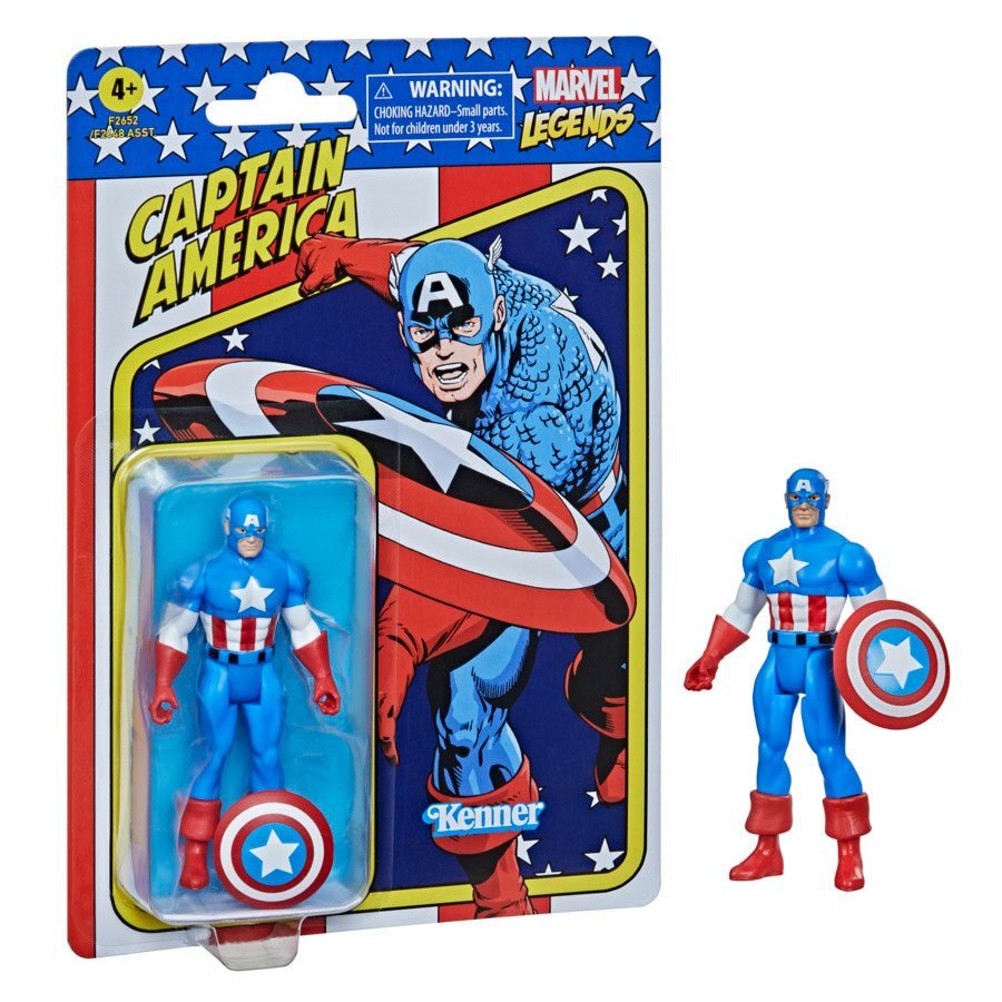 Marvel Legends Retro 375 Collection Captain America
