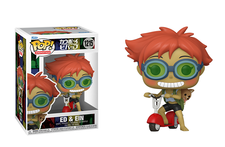 Funko Cowboy Bebop Edward on Scooter w/Ein #1214.99