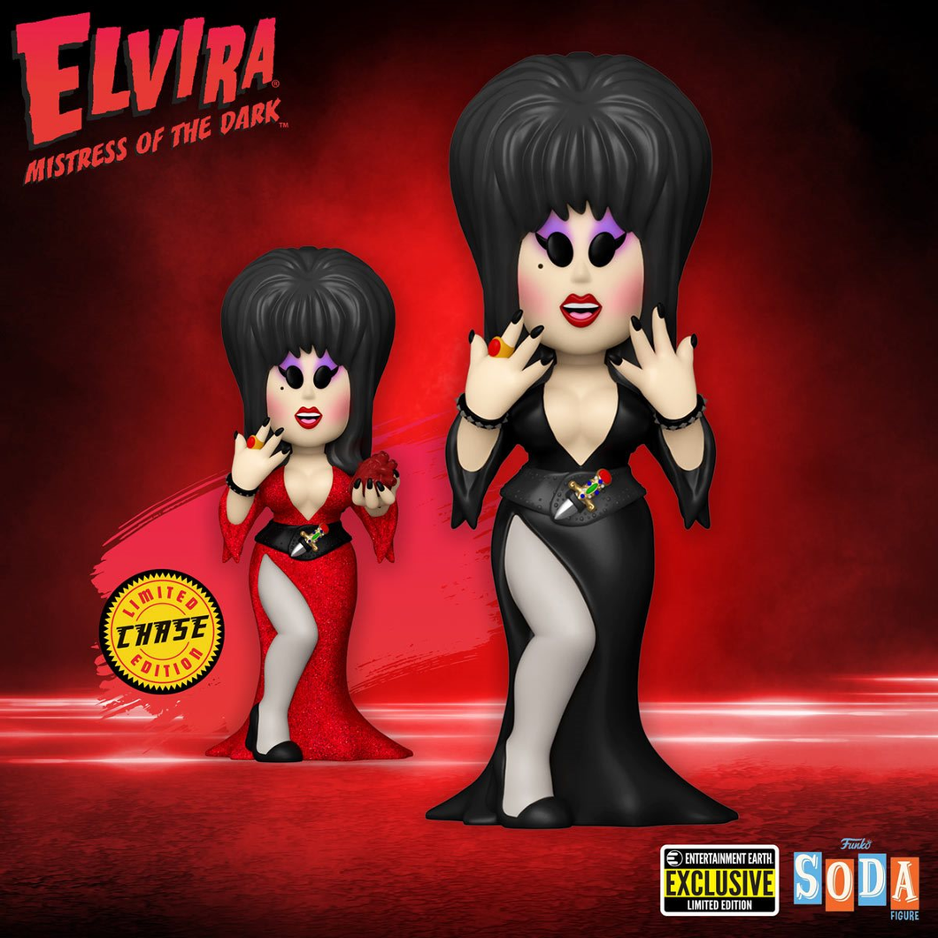 Funko Soda Elvira EE Exclusive 20K PC w/Chance at Chase