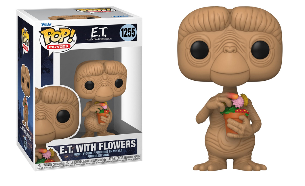 Funko E.T. 40th Anniversary E.T. w/Flowers #1255