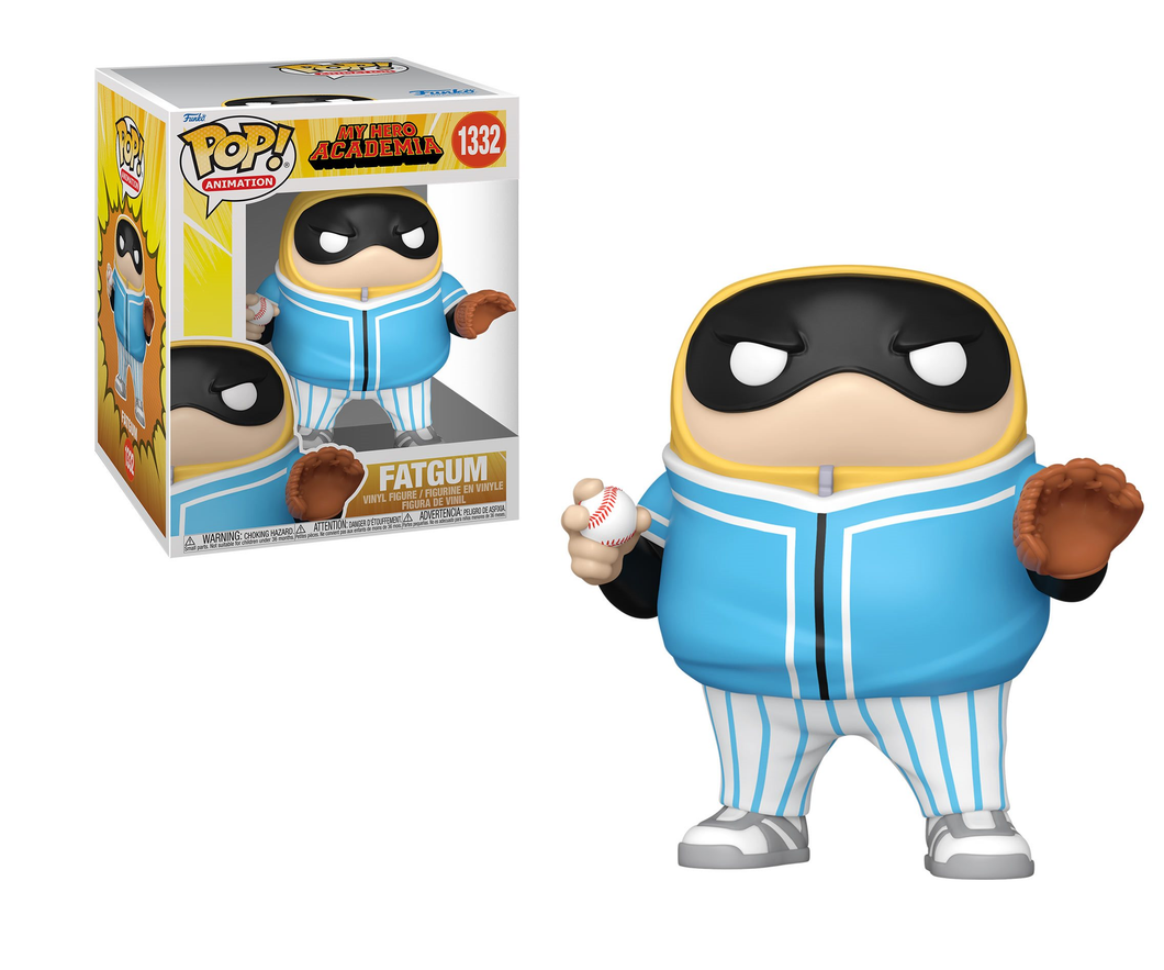 Funko My Hero Academia Hero League Baseball Fatgum 6-Inch #1332