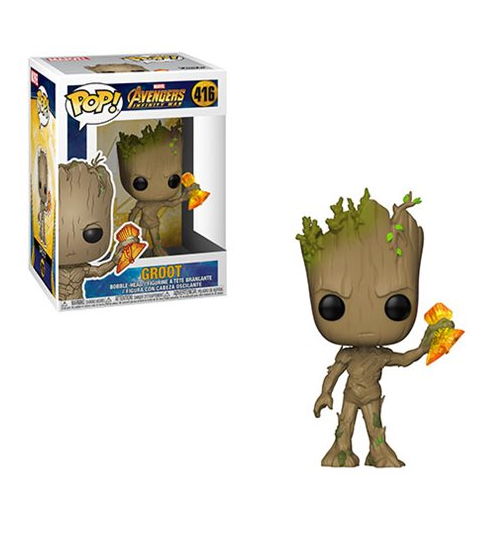 Funko Marvel Avengers Infinity Wars Groot w/Stormbreaker #416