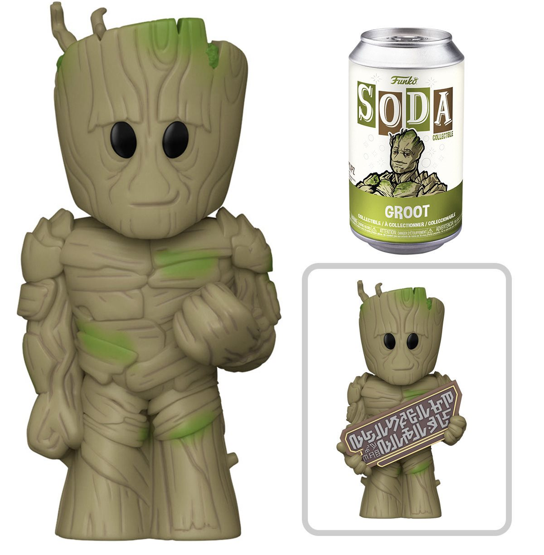 Funko Soda Marvel Guardians of the Galaxy: Volume 3 Groot w/Chance at Chase