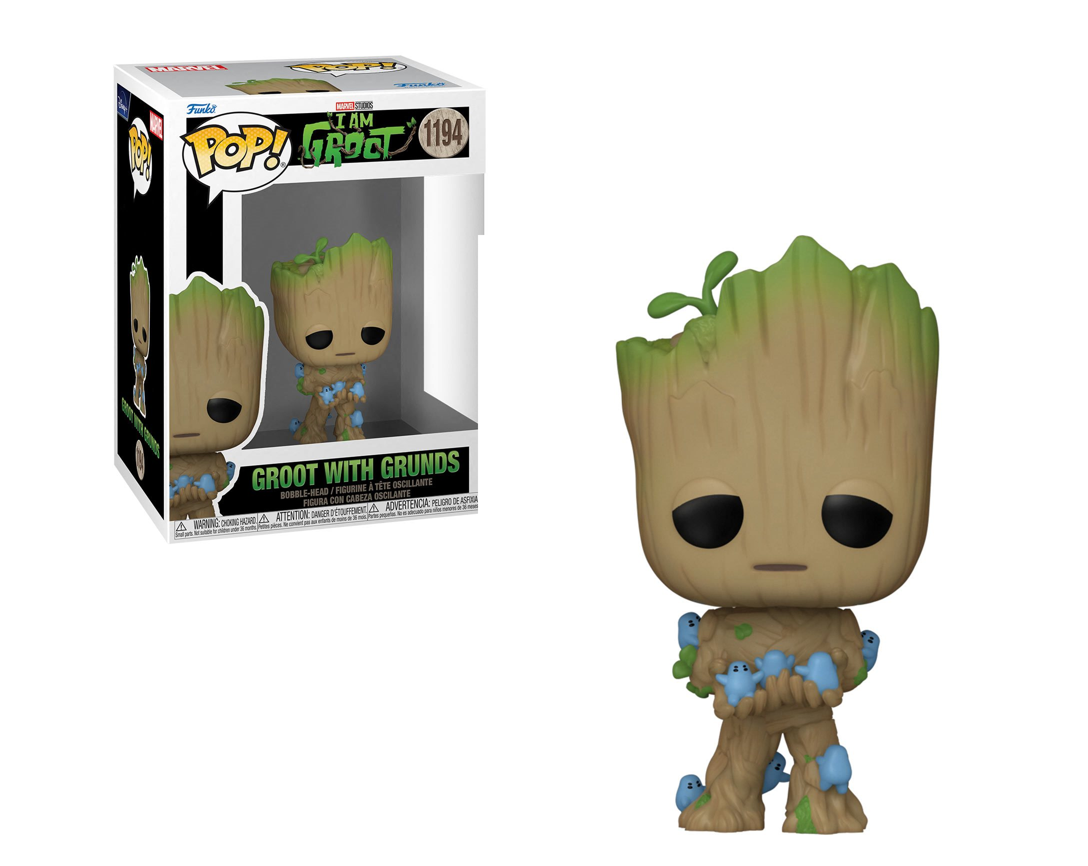 Funko Marvel I Am Groot Groot w/Grunds #1194 – Collector Bros Garage