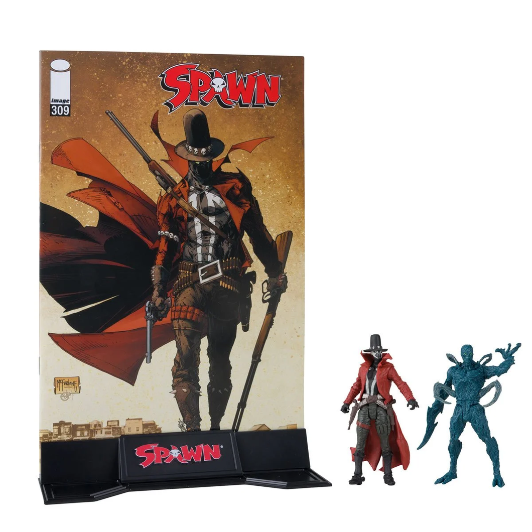 Spawn Page Punchers Gunslinger and Auger 2 Pack w/Comic